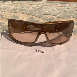 Dior “ski” style sunglasses